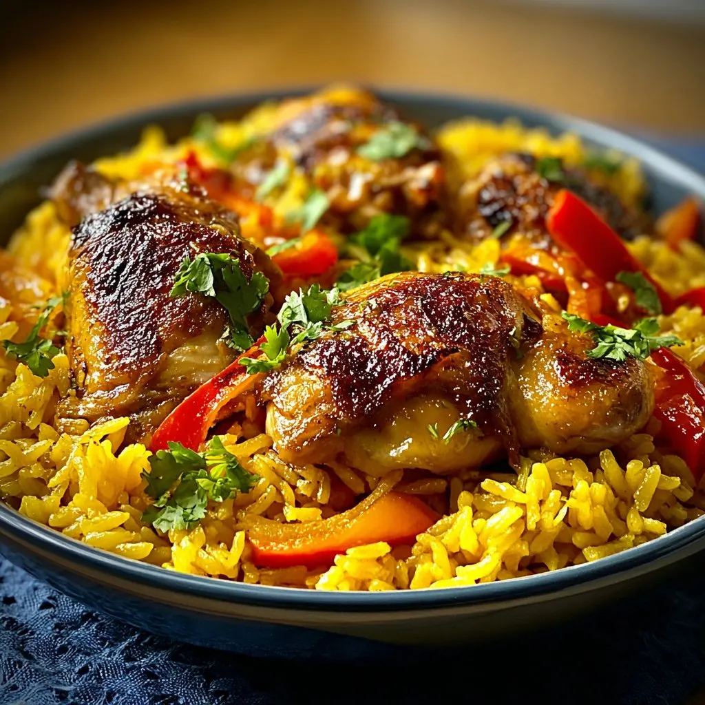 Caribbean Chicken and Rice Recipe 1 Caribbean Chicken and Rice Recipe