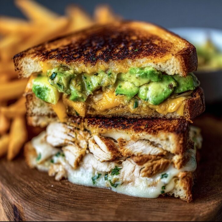 Chicken Avocado Melt Sandwich