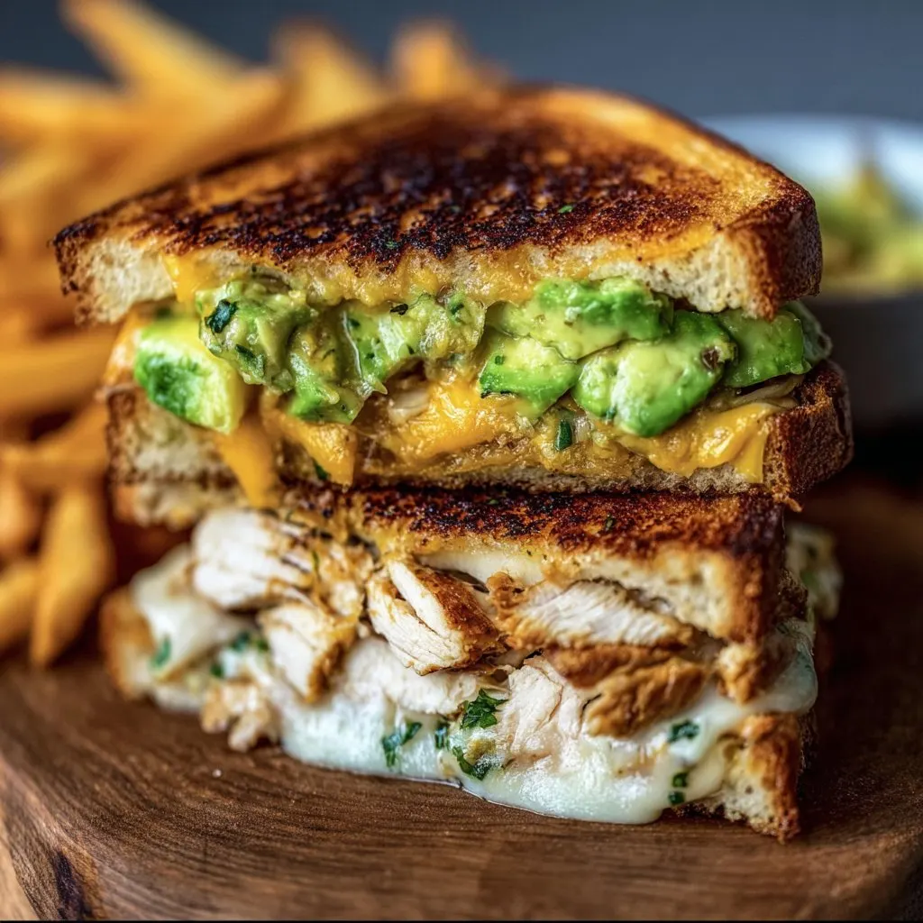 Chicken Avocado Melt Sandwich