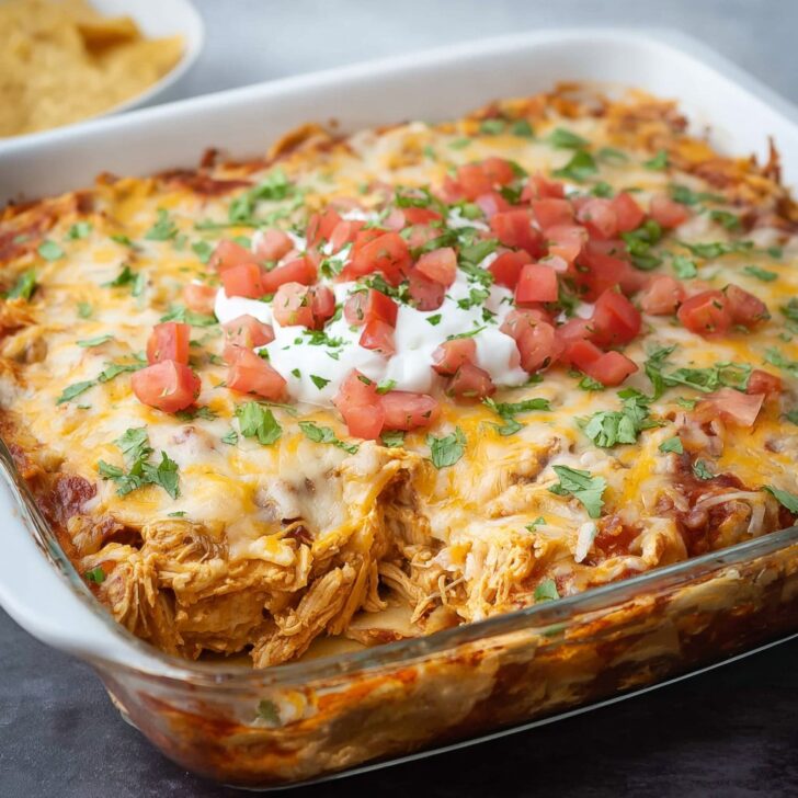 Chicken Taco Casserole