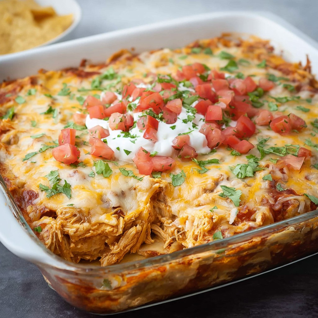 Chicken Taco Casserole