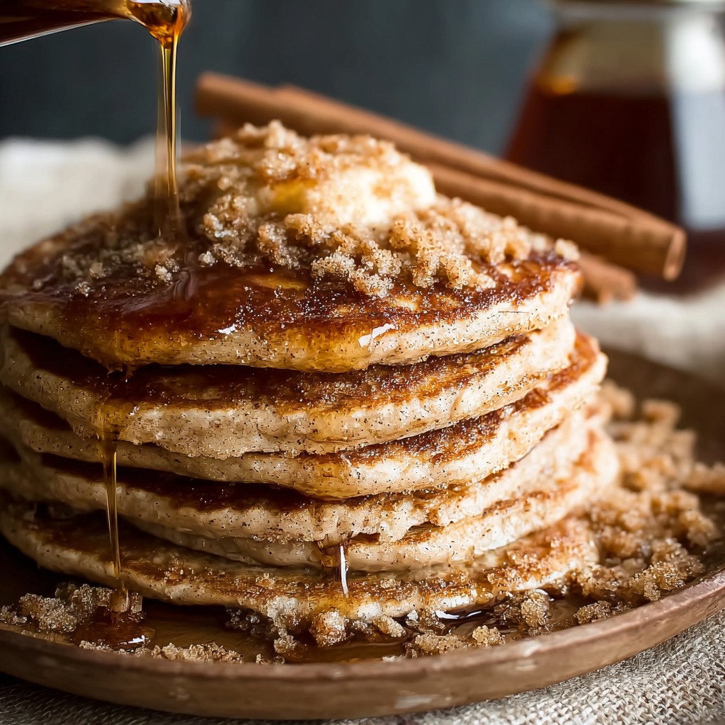 Cinnamon Brown Sugar Pancakes