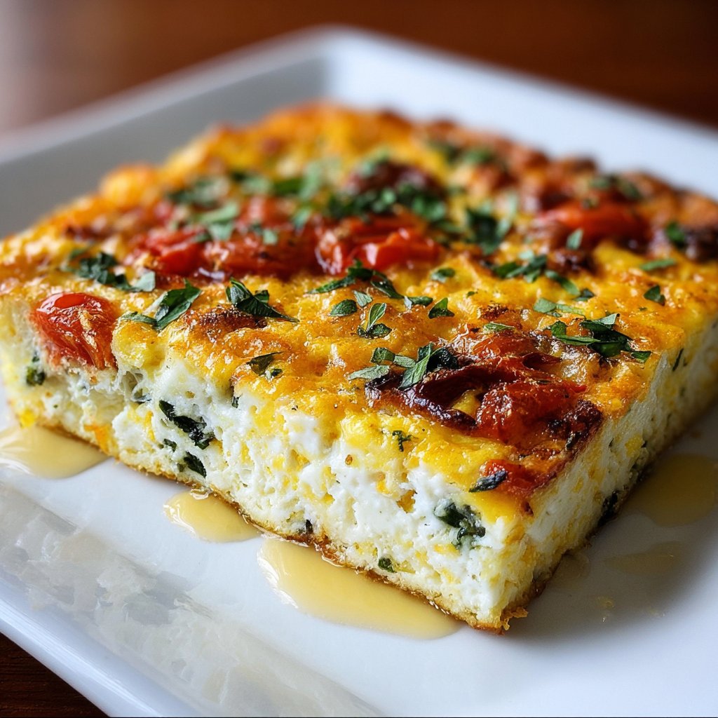 Cottage Cheese Egg Bake