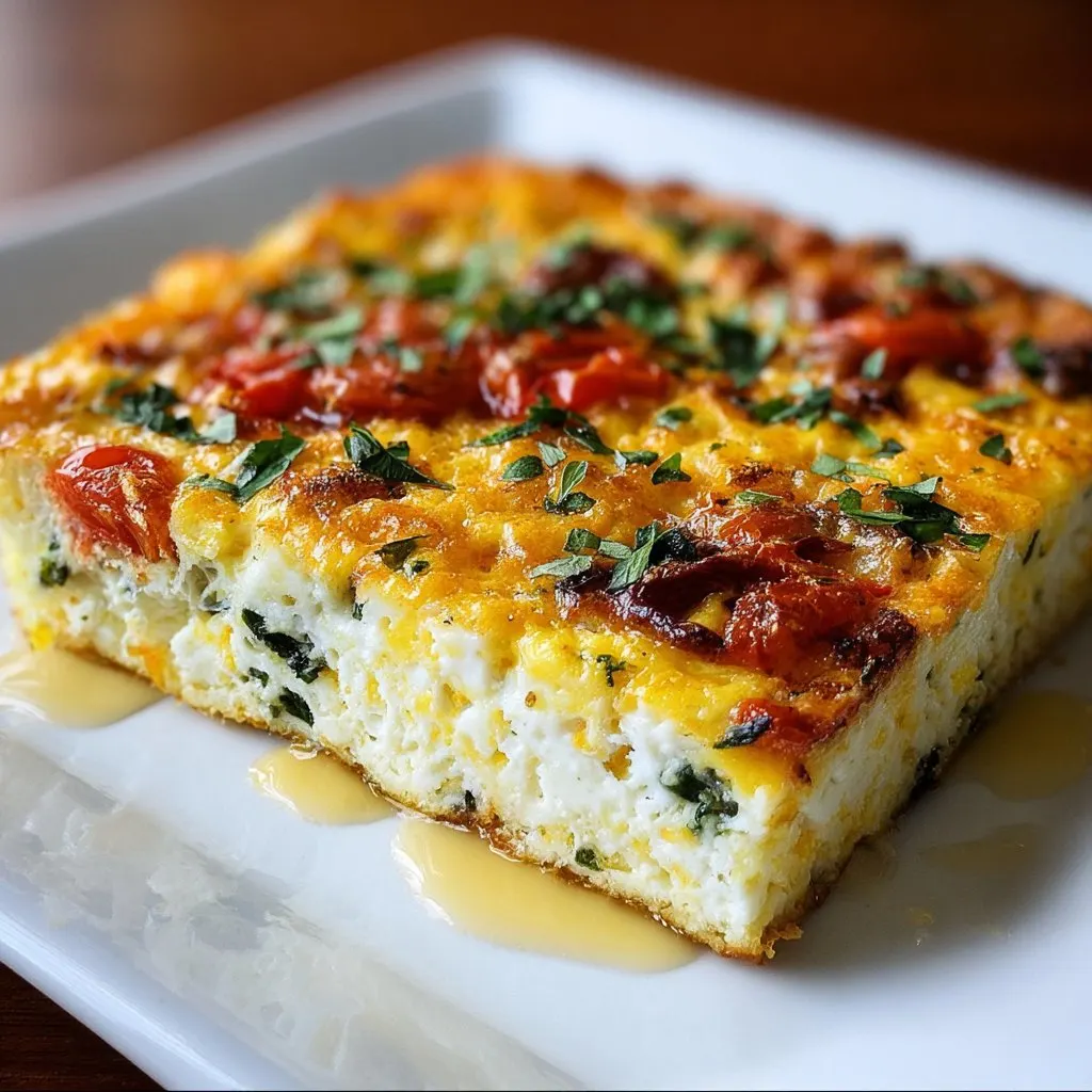 Cottage Cheese Egg Bake