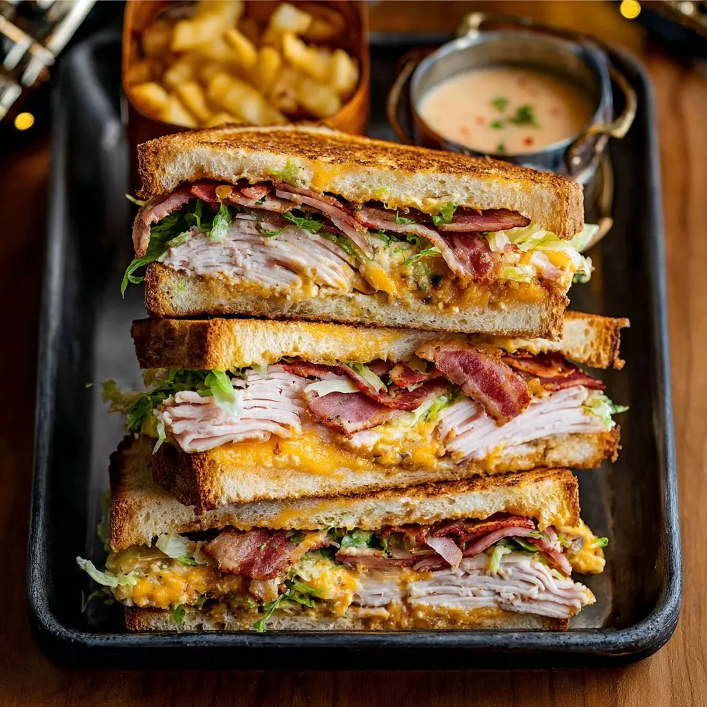 Cowboy Club Sandwich 1 Cowboy Club Sandwich