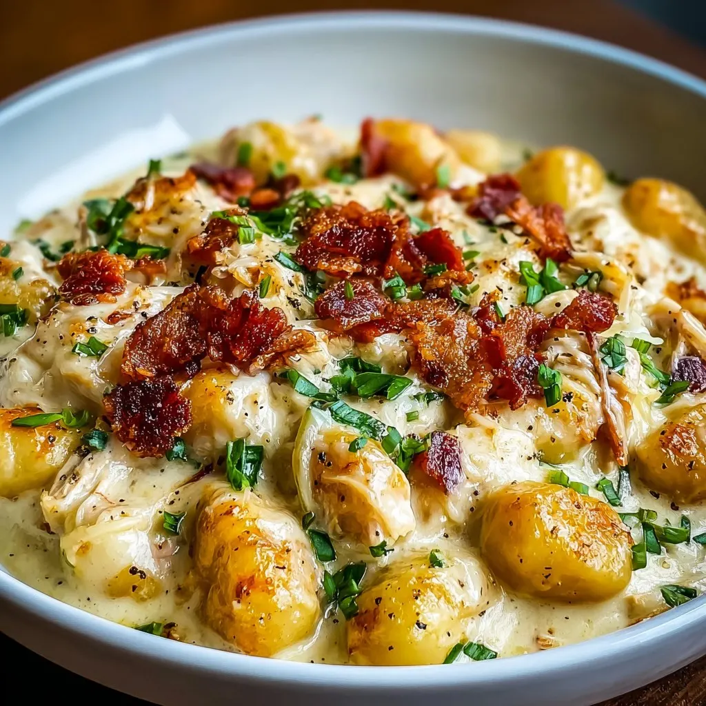 Crack Chicken Gnocchi