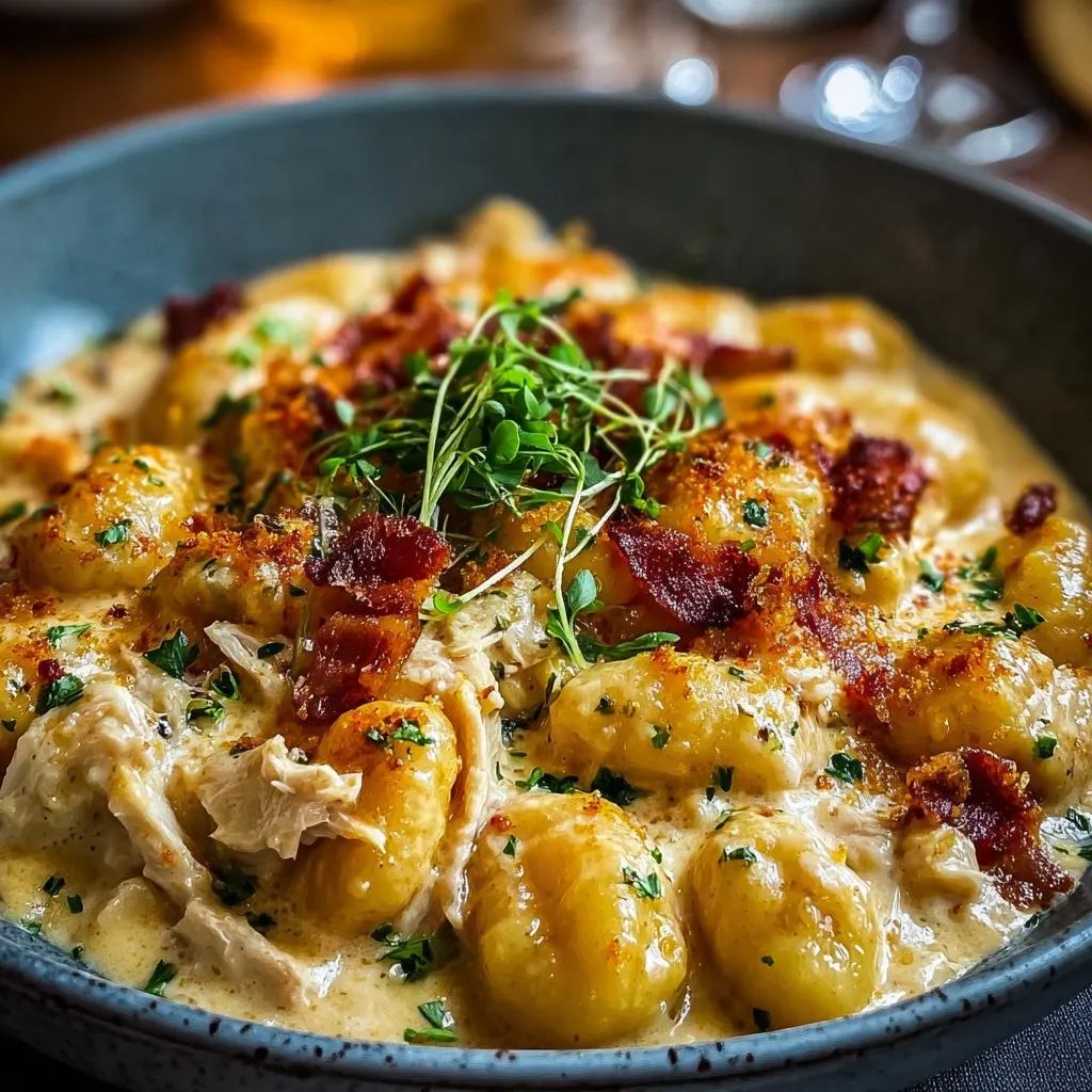 Crack Chicken Gnocchi