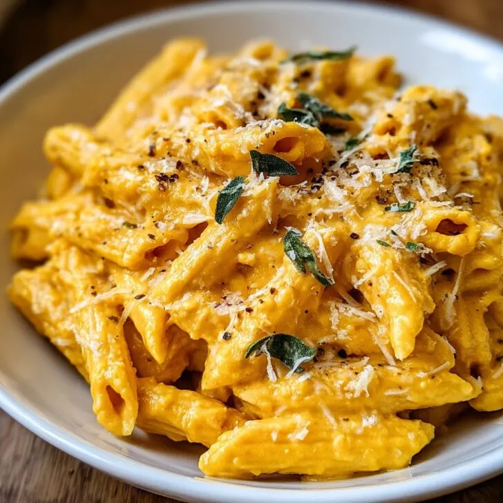 Creamy Parmesan Pumpkin Pasta