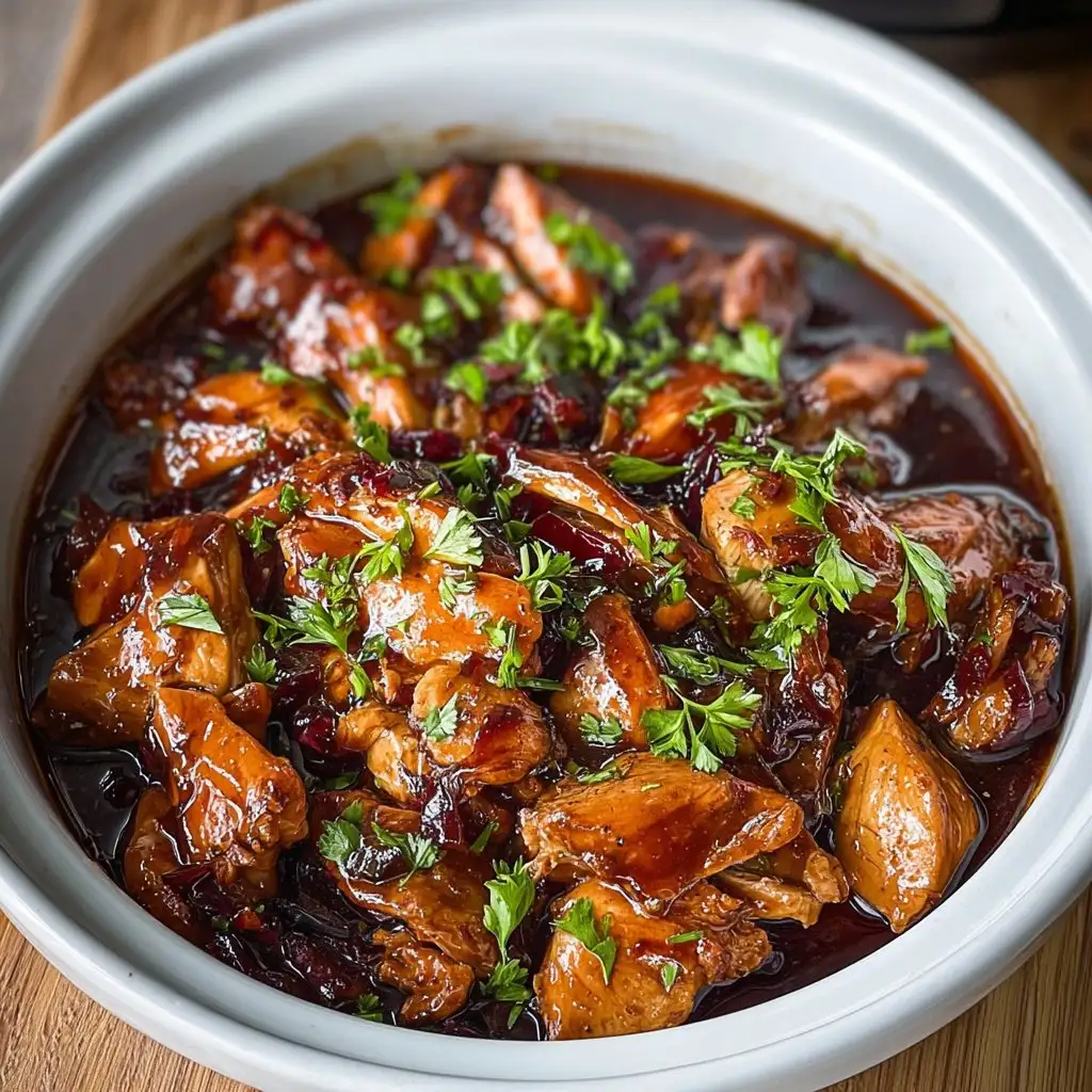 Crock Pot Bourbon Chicken Recipe