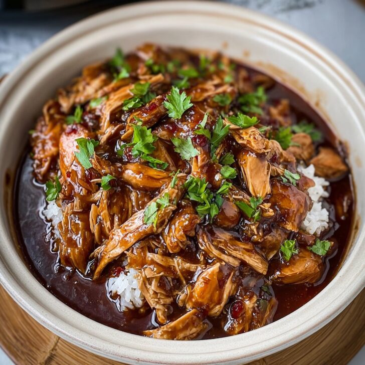 Crock Pot Bourbon Chicken