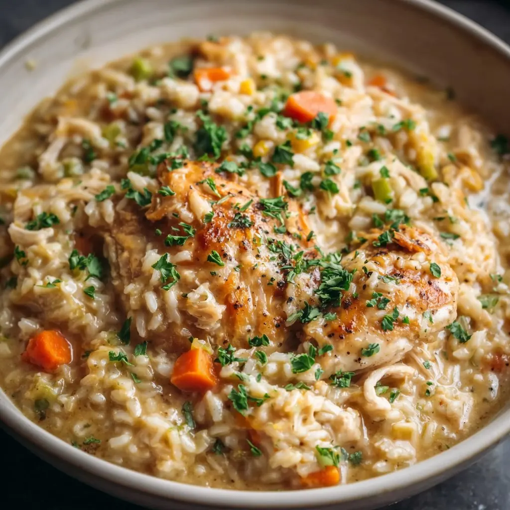 Crockpot Chicken and Rice