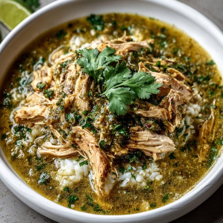 Crockpot Salsa Verde Chicken