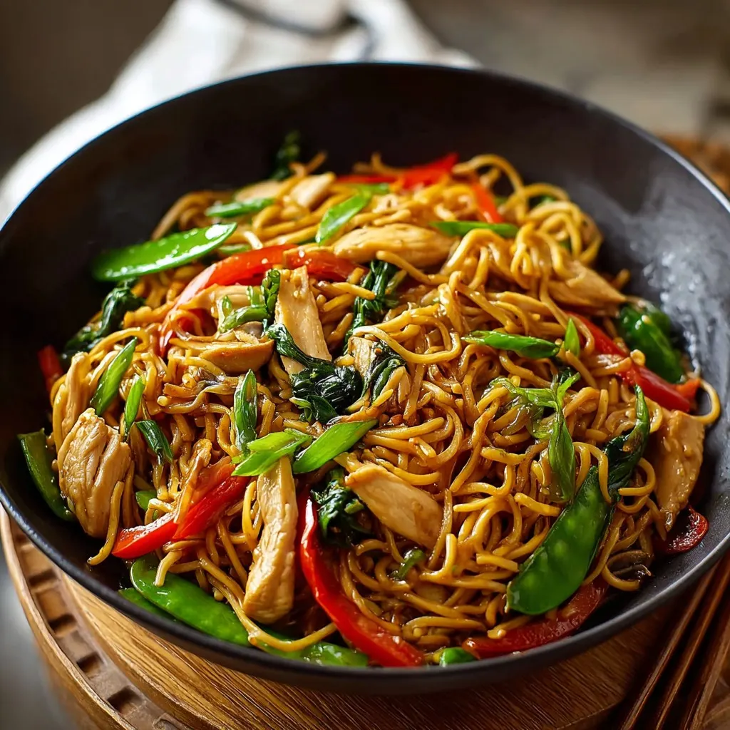 Delicious Chicken Lo Mein Recipe