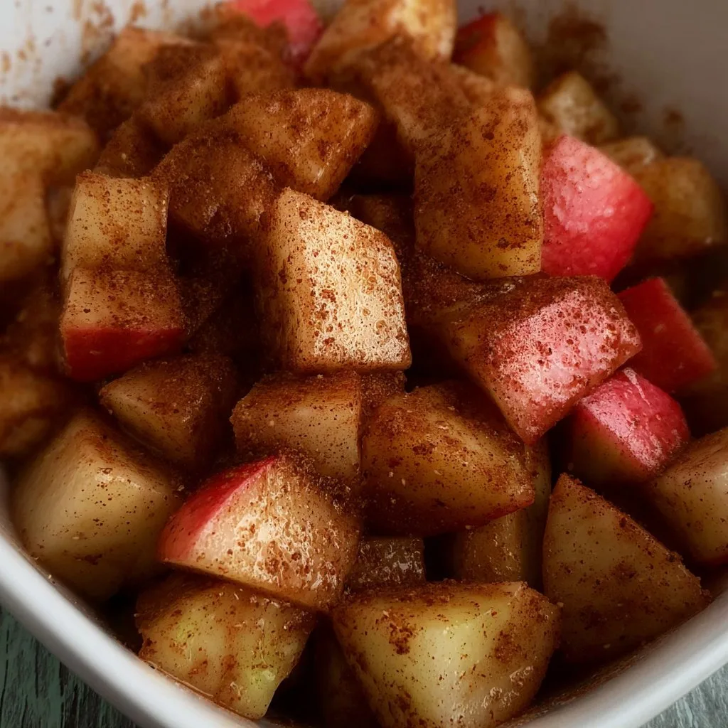 Easy Cinnamon Apples (5 minutes)