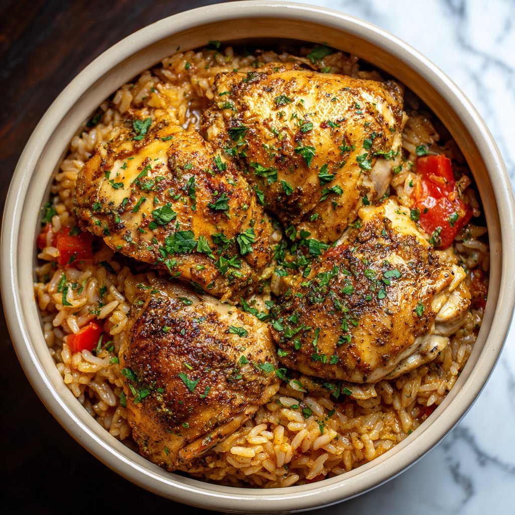 Easy Dump and Go Crockpot Cajun Chicken and Rice Dinner