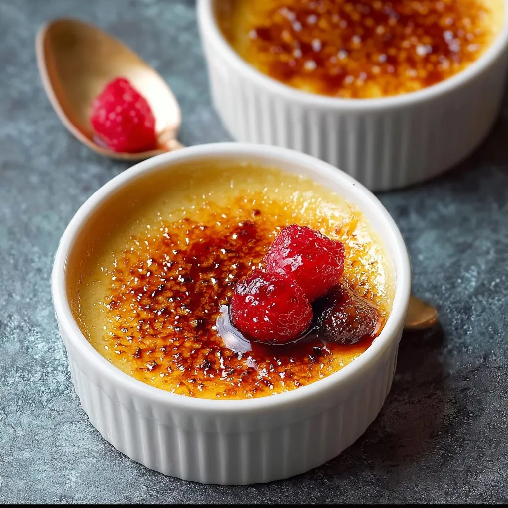 Easy French Crème brûlée recipe