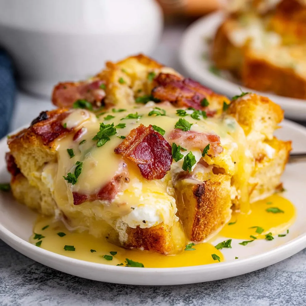 Eggs Benedict Casserole 1 Eggs Benedict Casserole