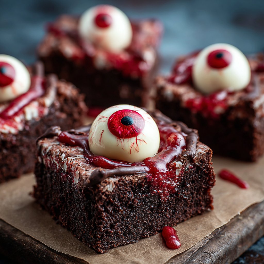 Eyeball Brownies