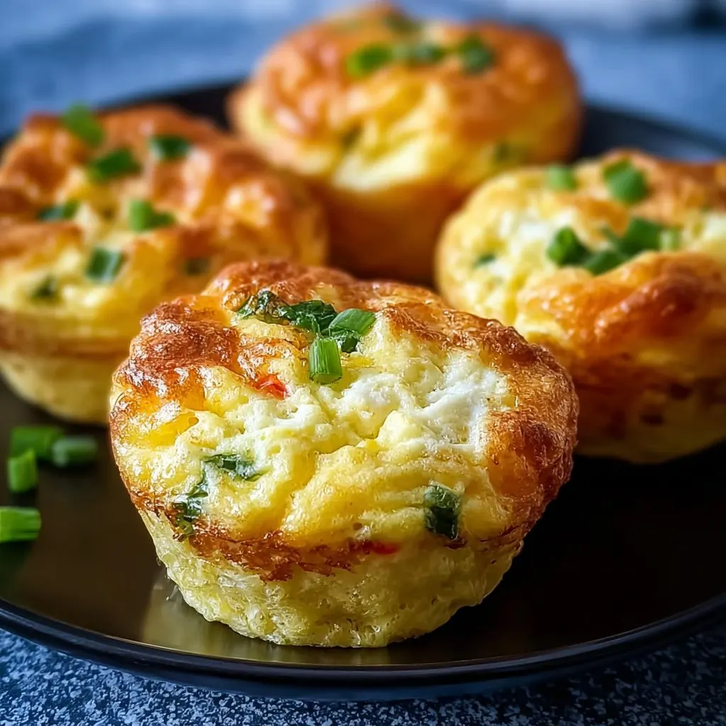 Fluffy Cottage Cheese Egg Muffins