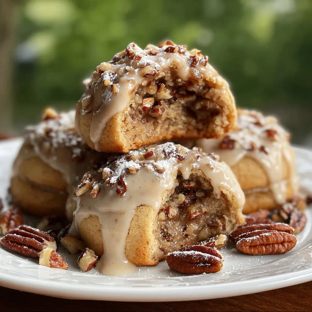 Gourmet Maple Pecan Pie Stuffed Cookies Recipe 1 Gourmet Maple Pecan Pie Stuffed Cookies Recipe