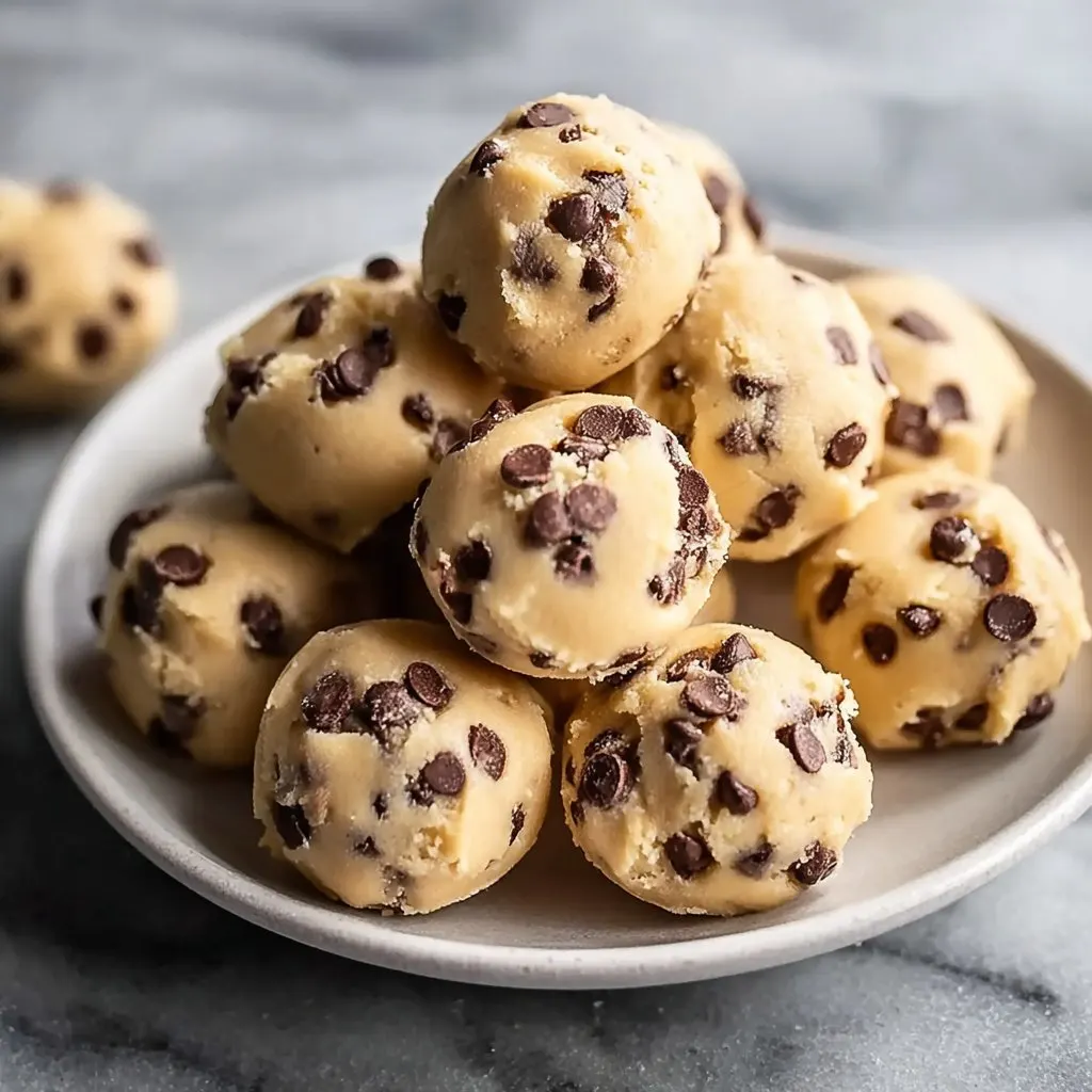 Greek Yogurt Cookie Dough Bites