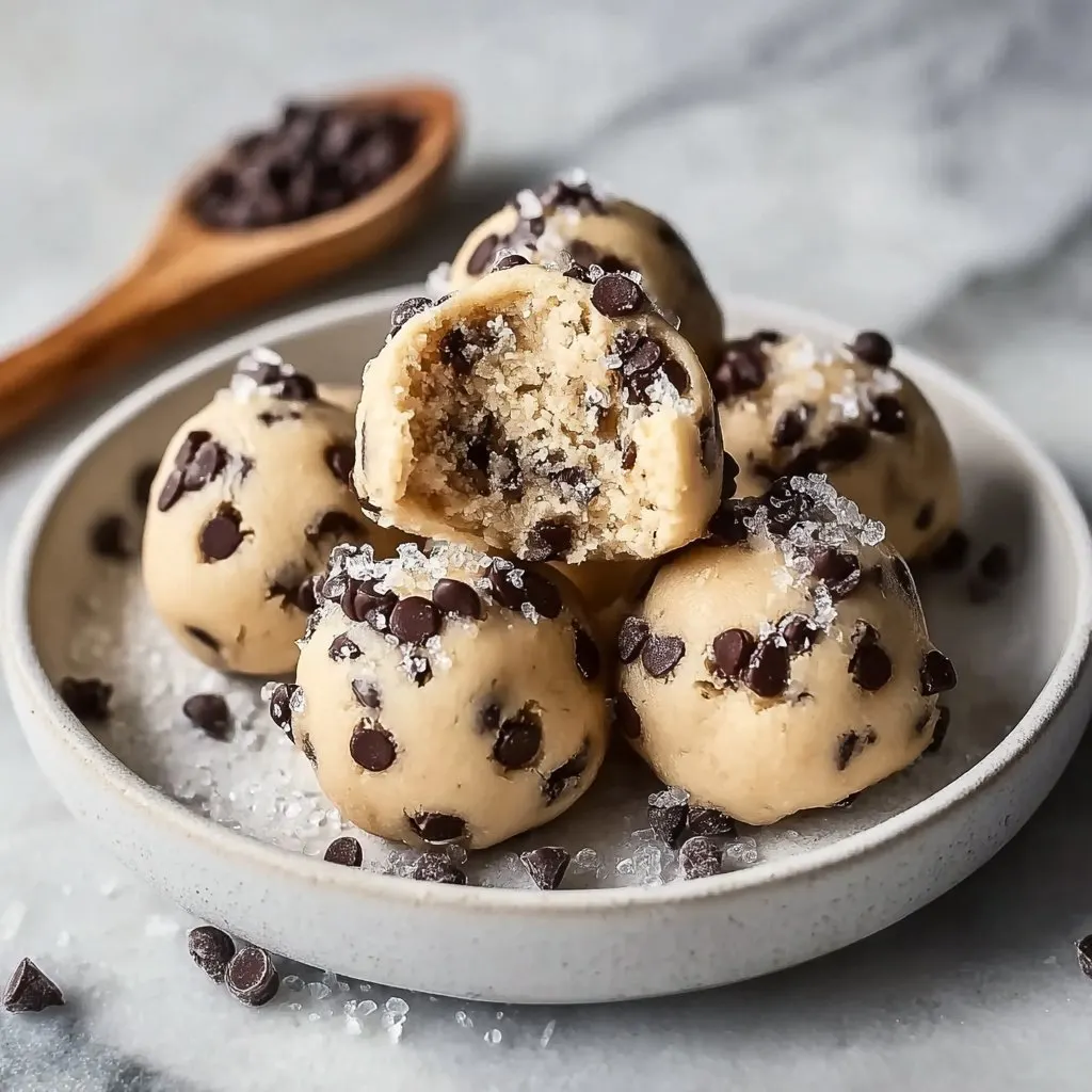 Greek Yogurt Cookie Dough Bites
