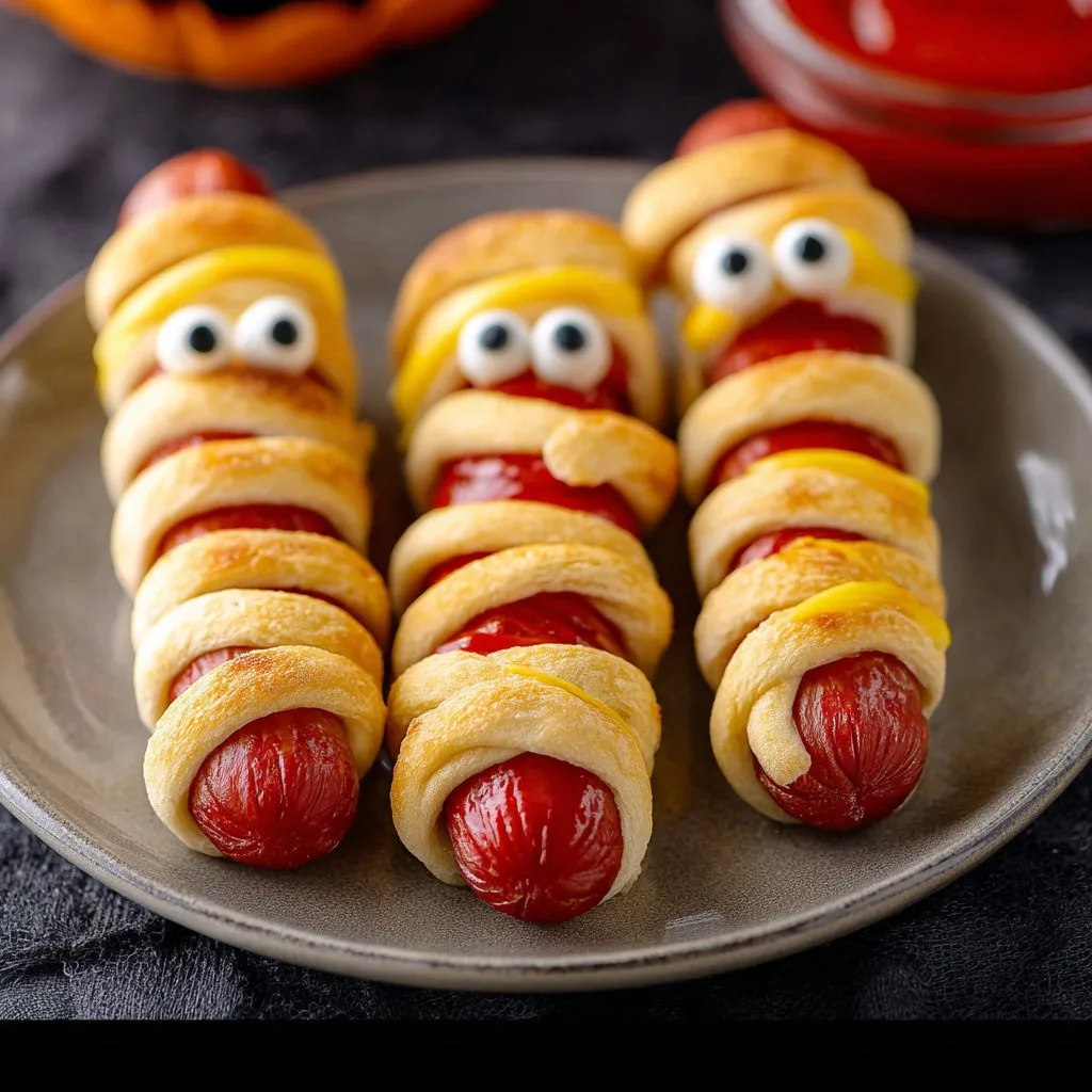 Halloween Mummy Hot Dogs 2 Halloween Mummy Hot Dogs