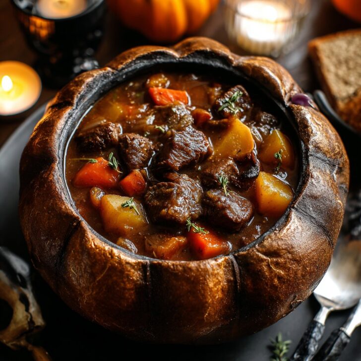 Halloween Witch’s Cauldron Beef Stew
