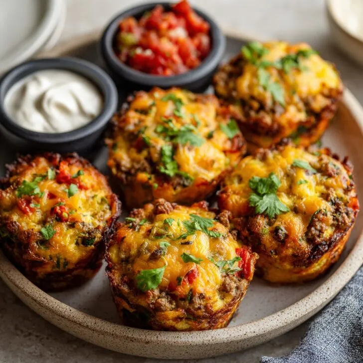 Hidden Veggie Taco Muffins