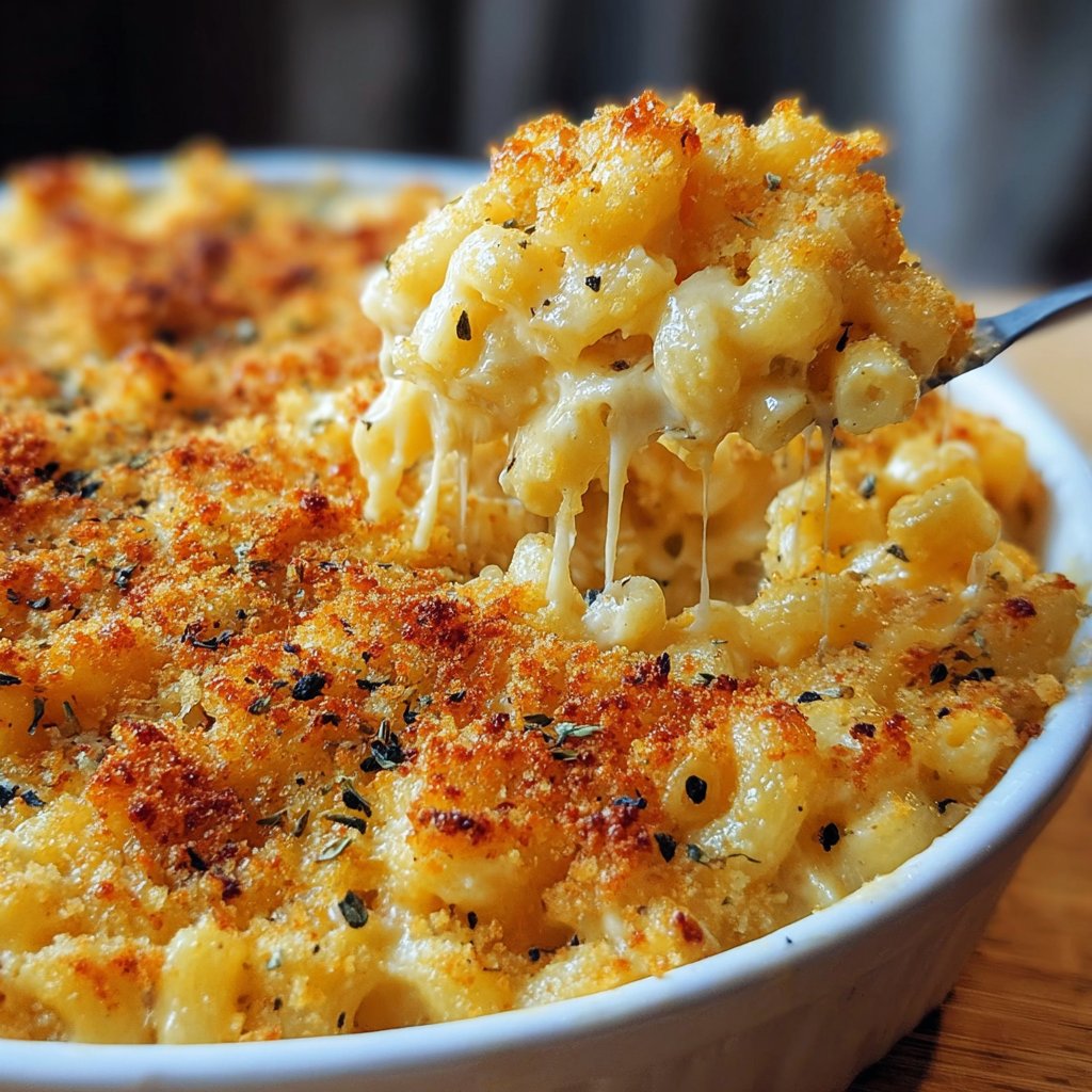 Homemade Baked Mac and Cheese Recipe