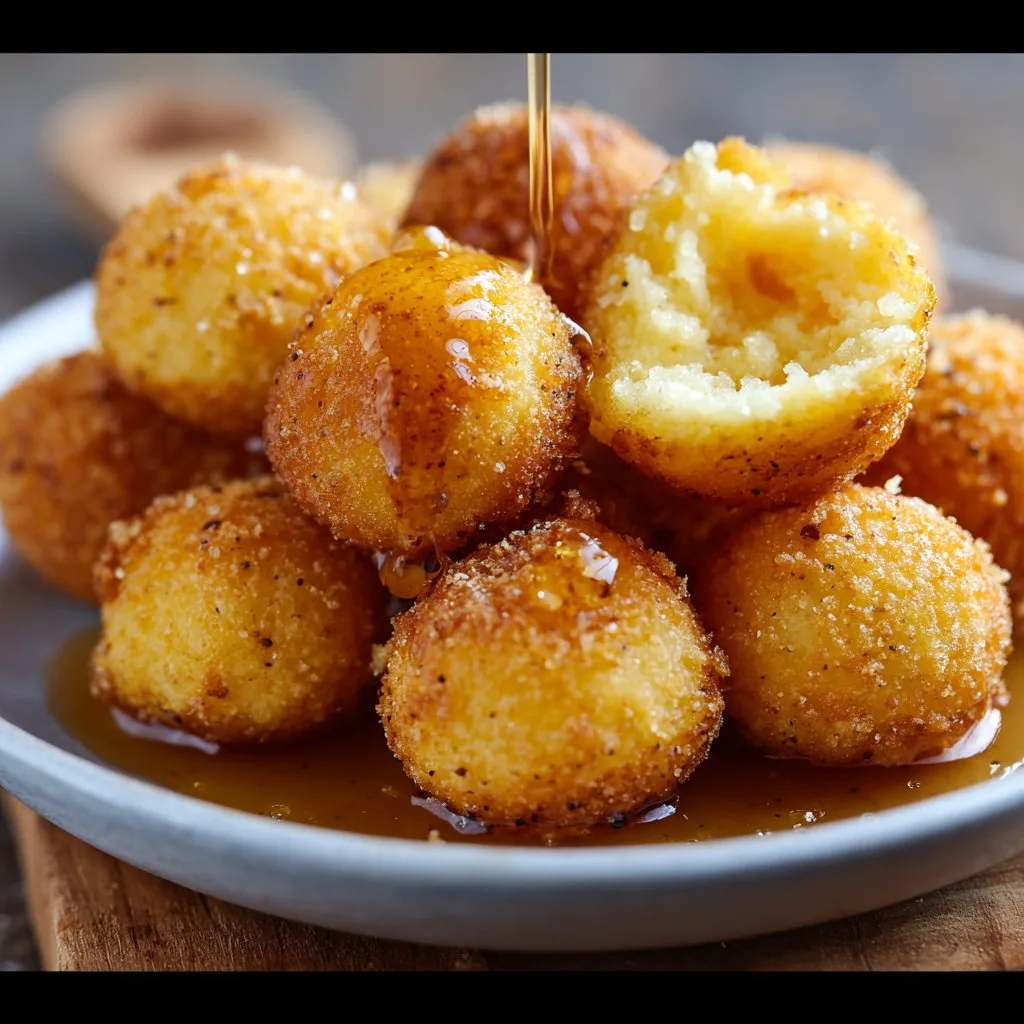 Honey Butter Cornbread Poppers Recipe