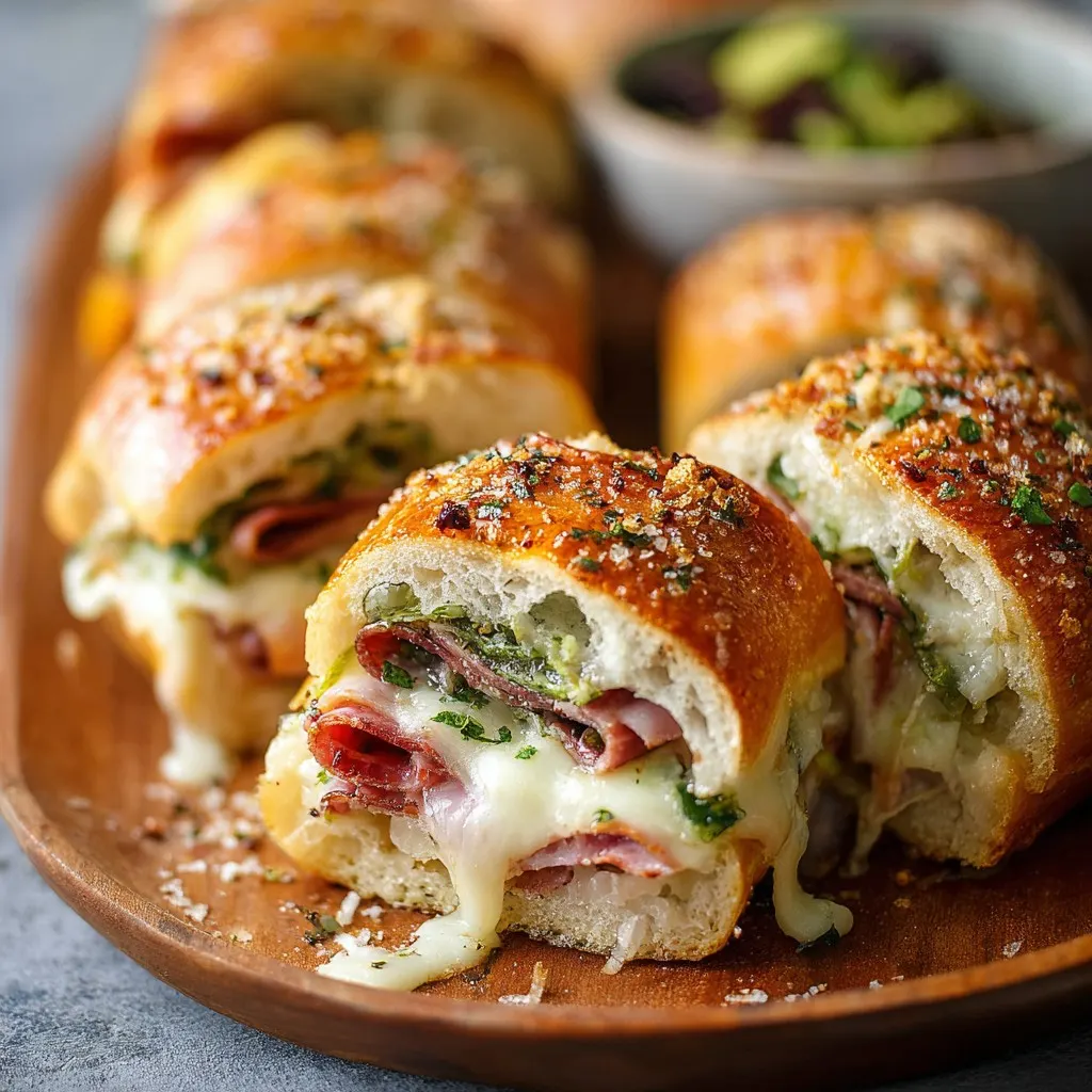 Hot Roll Sandwiches Party Food