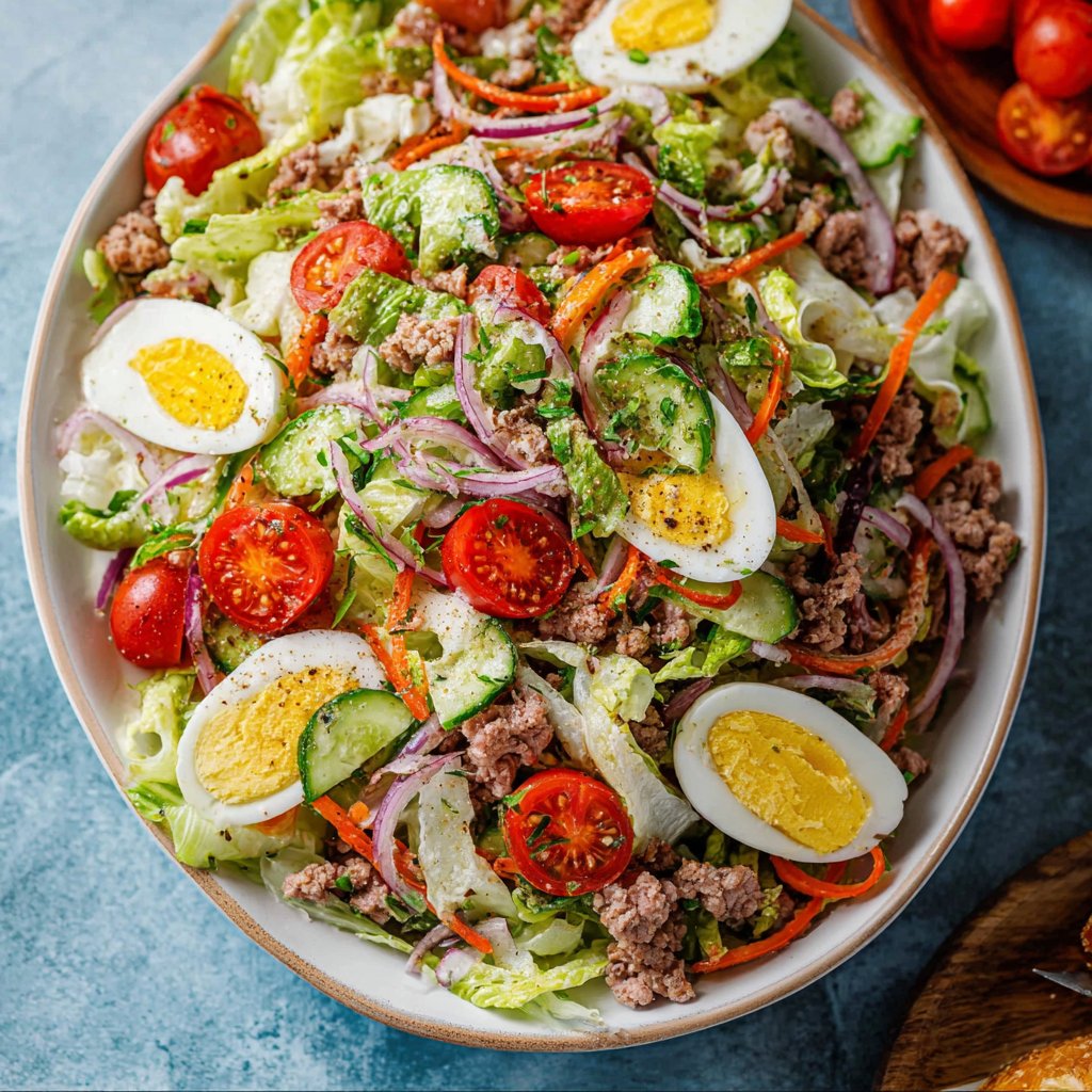 low-carb Grinder Salad