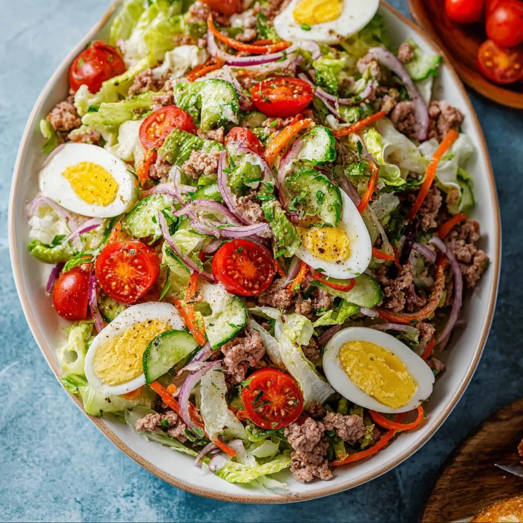 low-carb Grinder Salad