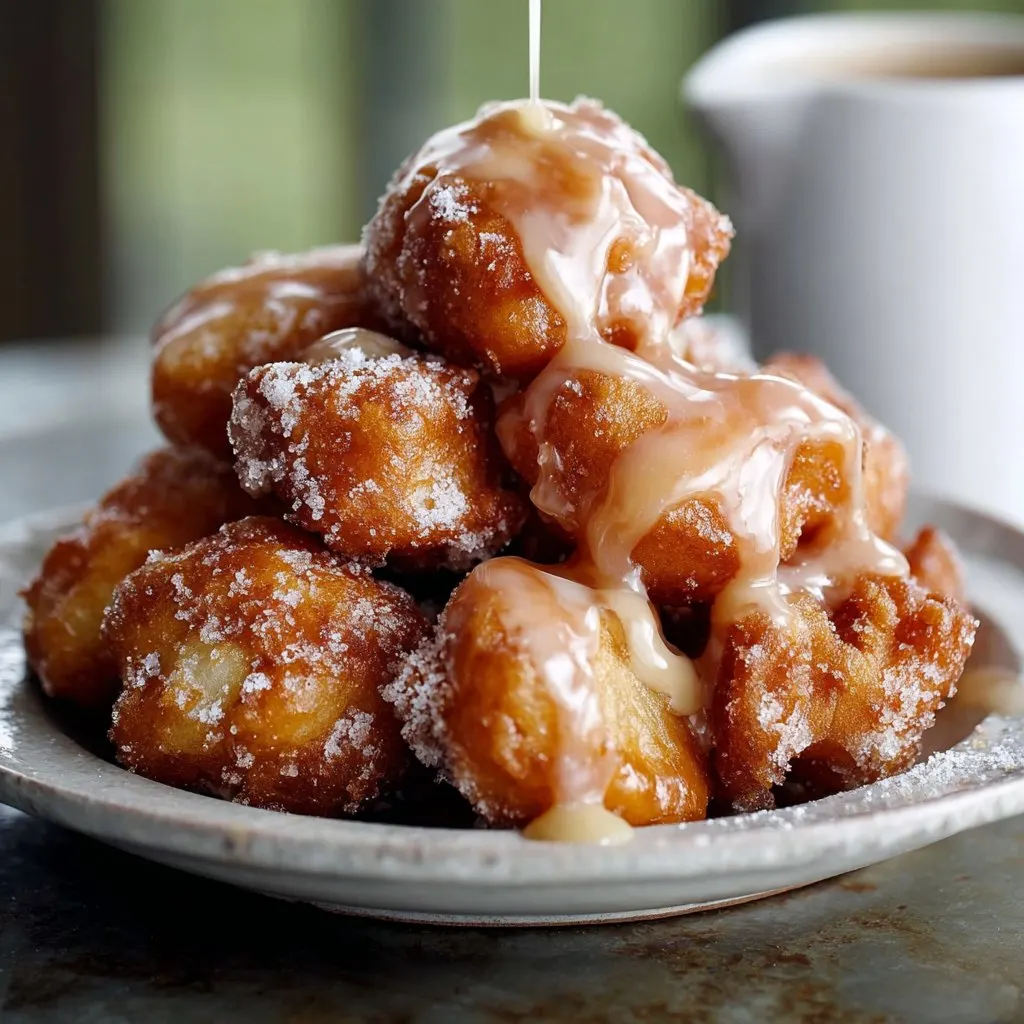 Mini Cinnamon Apple Fritters Recipe