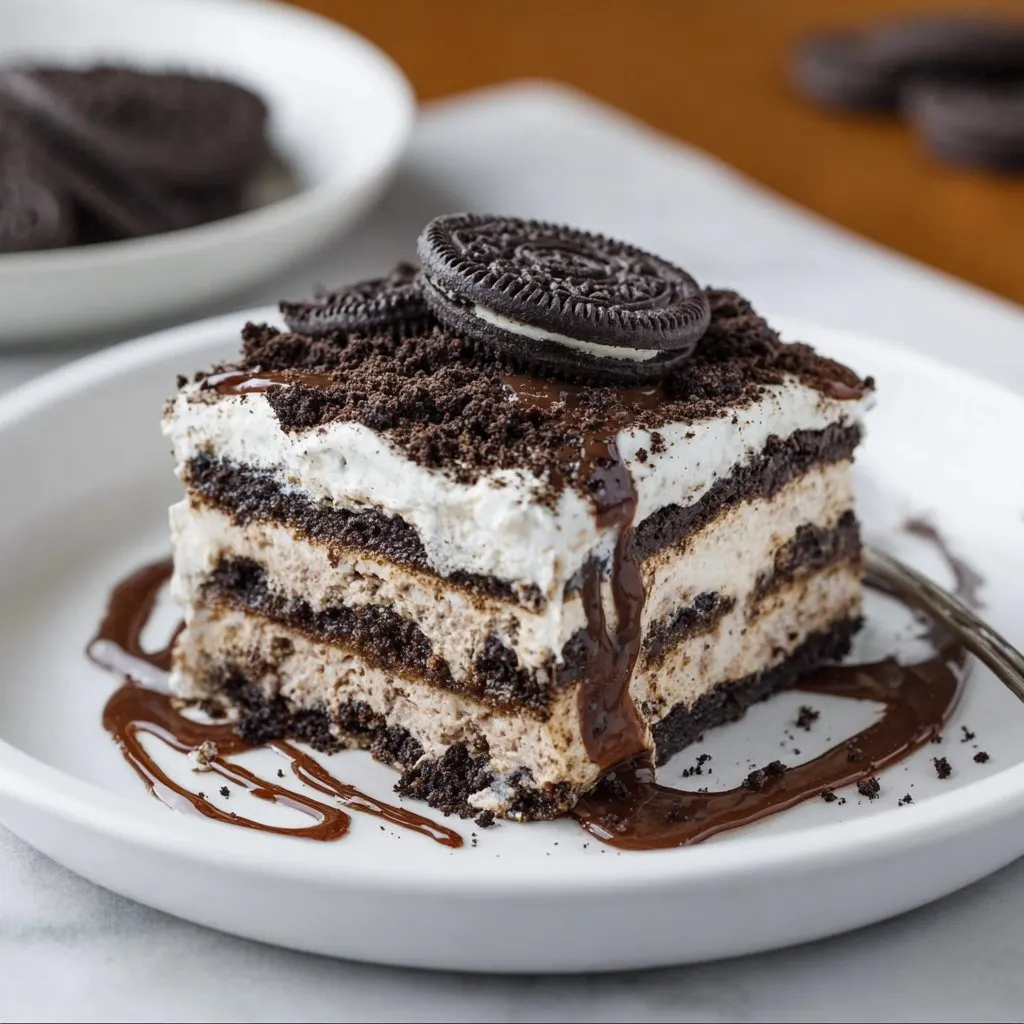 Oreo Lasagna 1 Oreo Lasagna