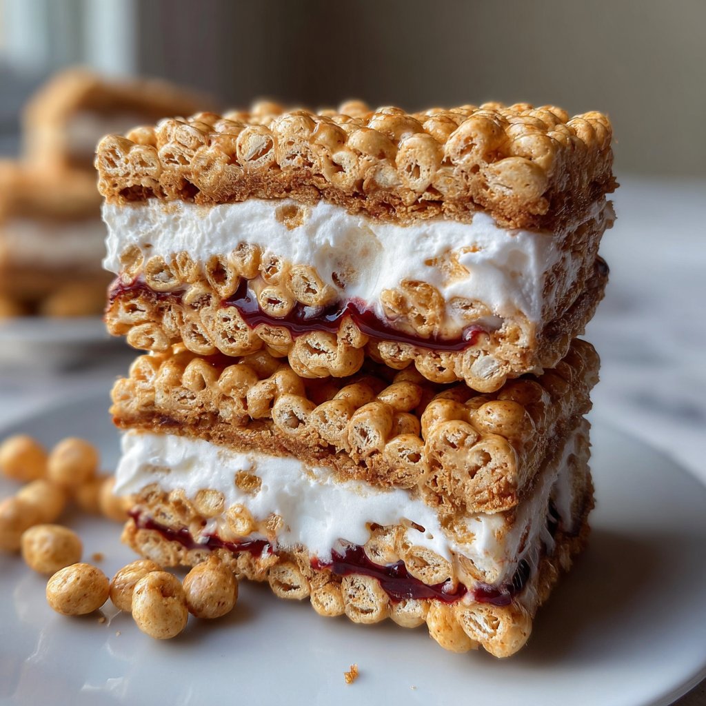 pbj puffed cereal ice cream sandwiches you can’t resist