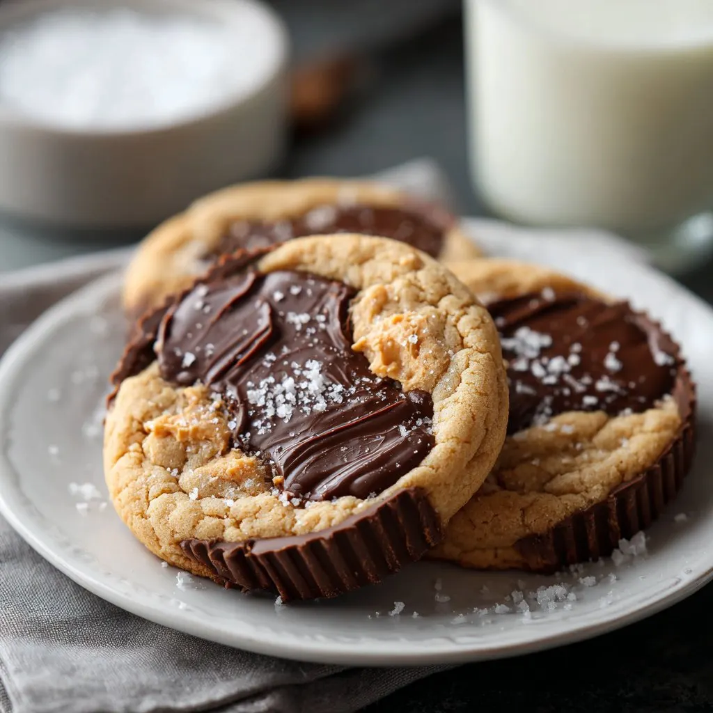 Peanut Butter Cup Cookies Recipe blob
