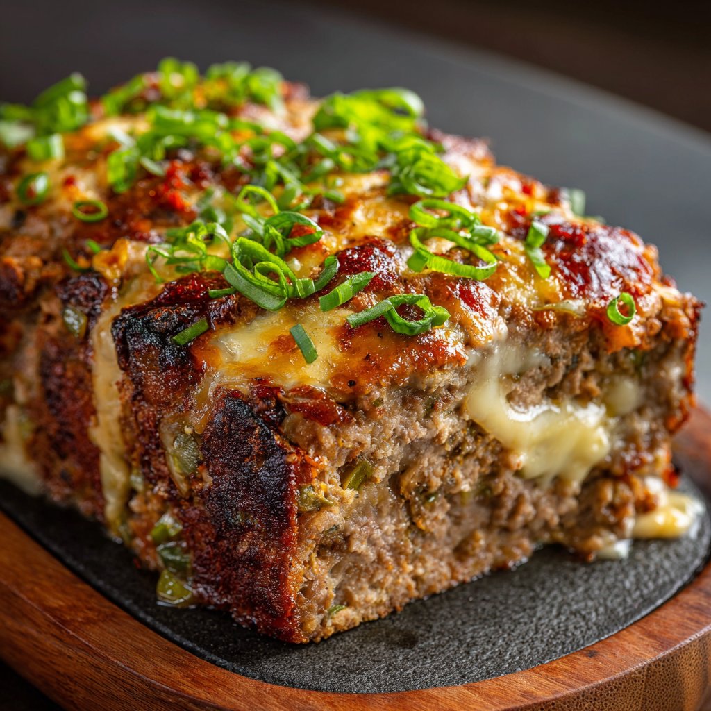 Philly Cheesesteak Meatloaf