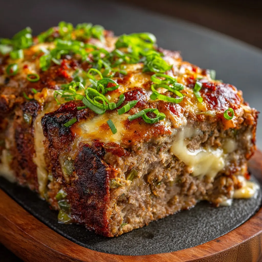 Philly Cheesesteak Meatloaf