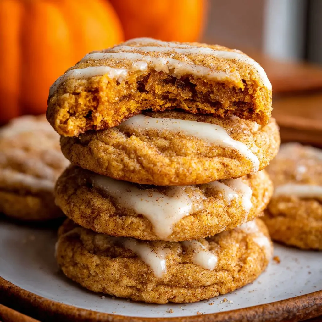 Pumpkin Cheesecake Cookies