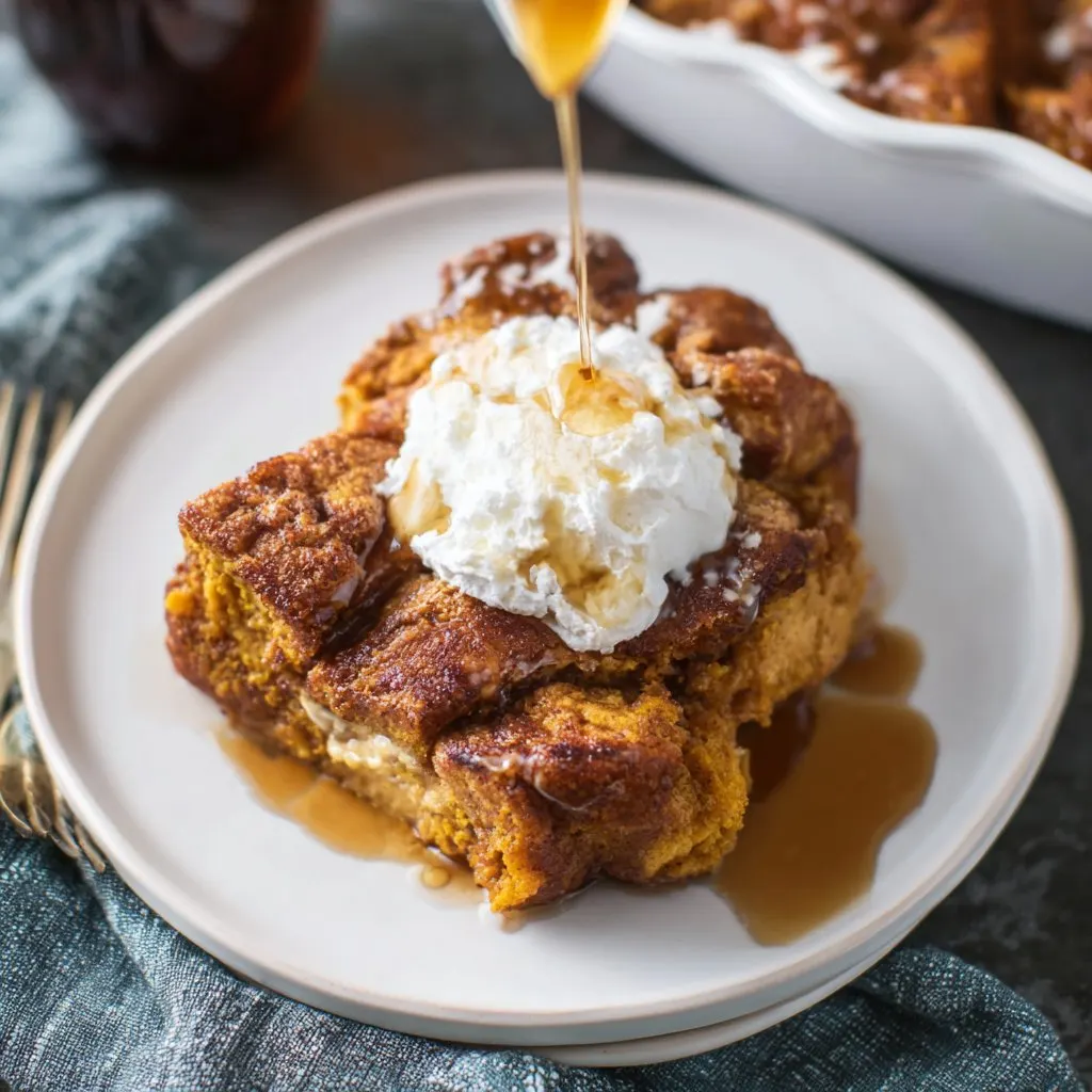 Pumpkin French Toast Bake 1 Pumpkin French Toast Bake