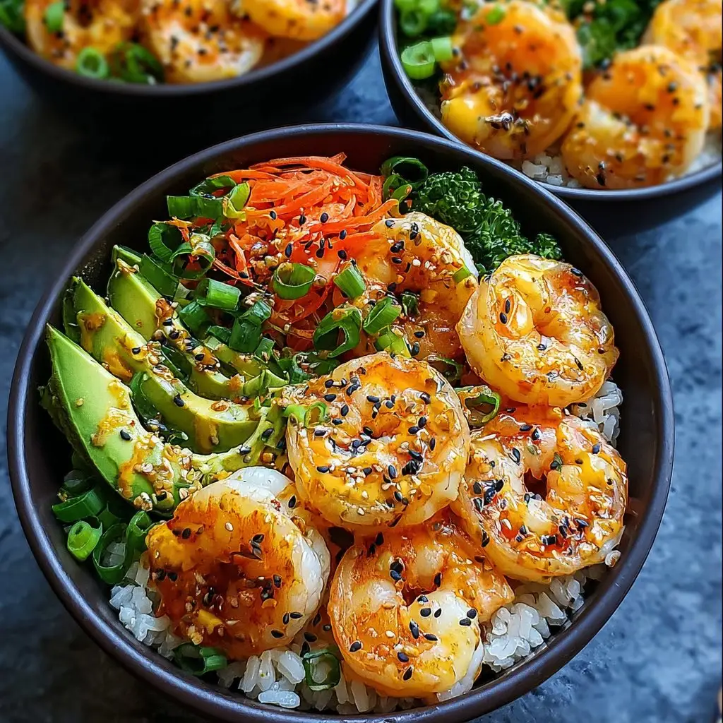 Shrimp Rice Bowls