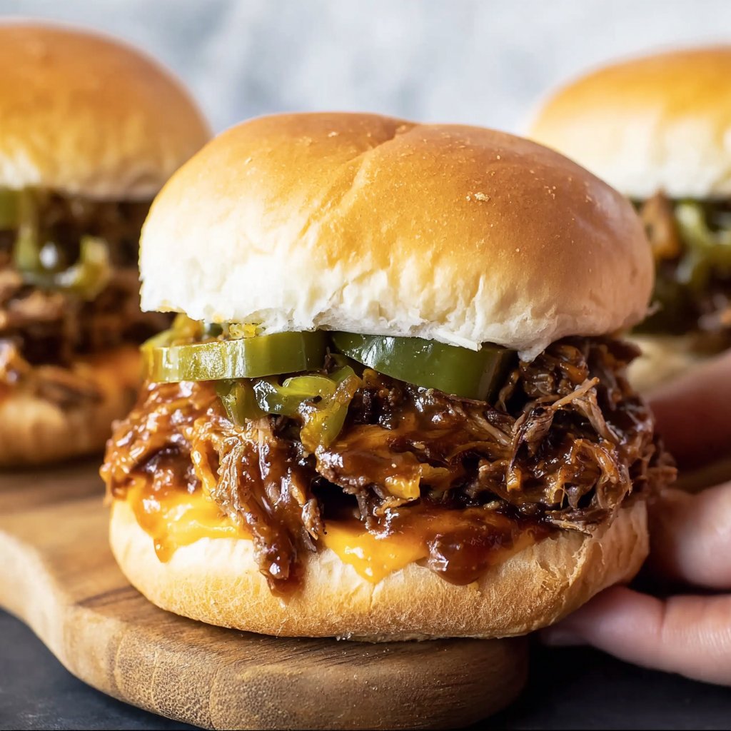 Slow Cooker Cowboy Sandwiches