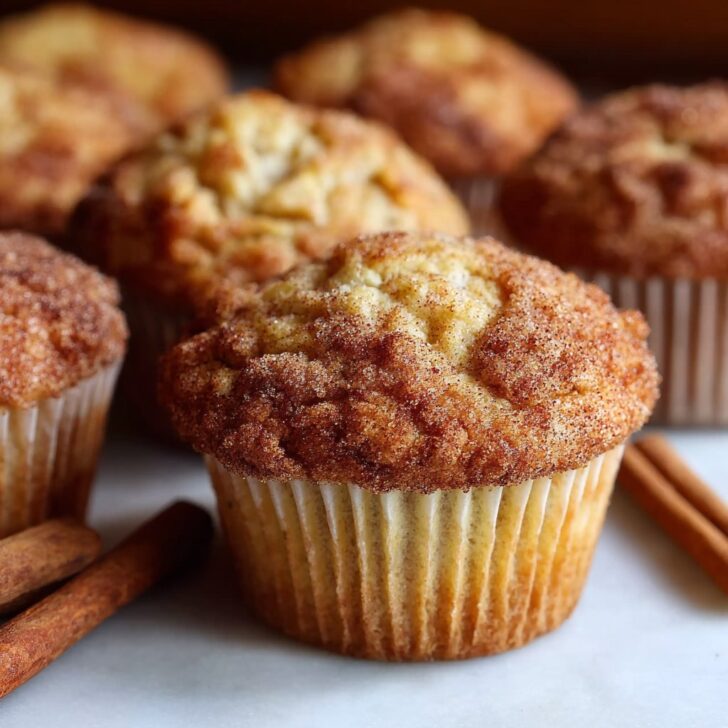 Soft Apple Cinnamon Muffins for Fall Dessert