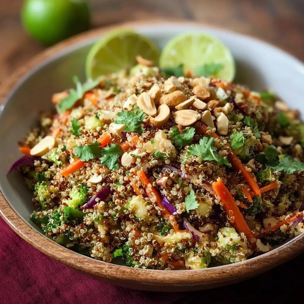 Thai Quinoa Crunch Salad