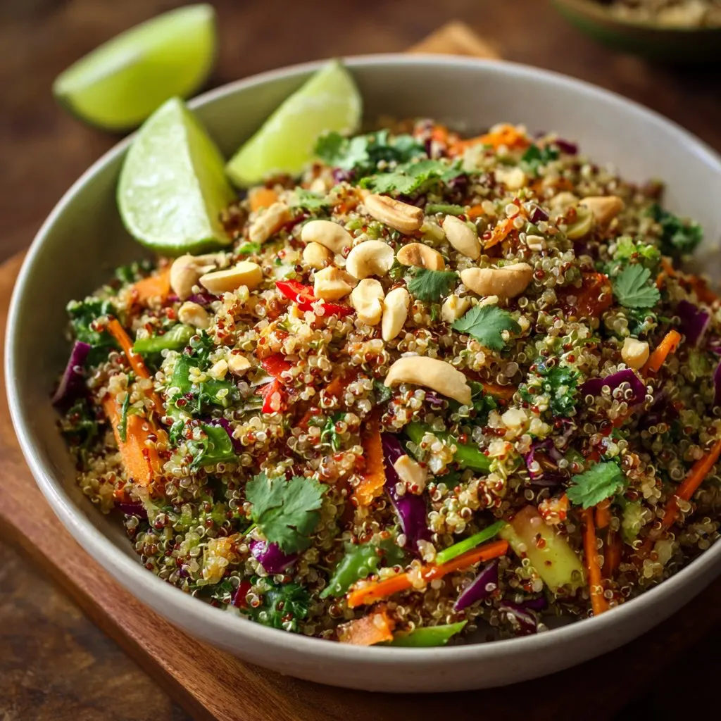 Thai Quinoa Crunch Salad