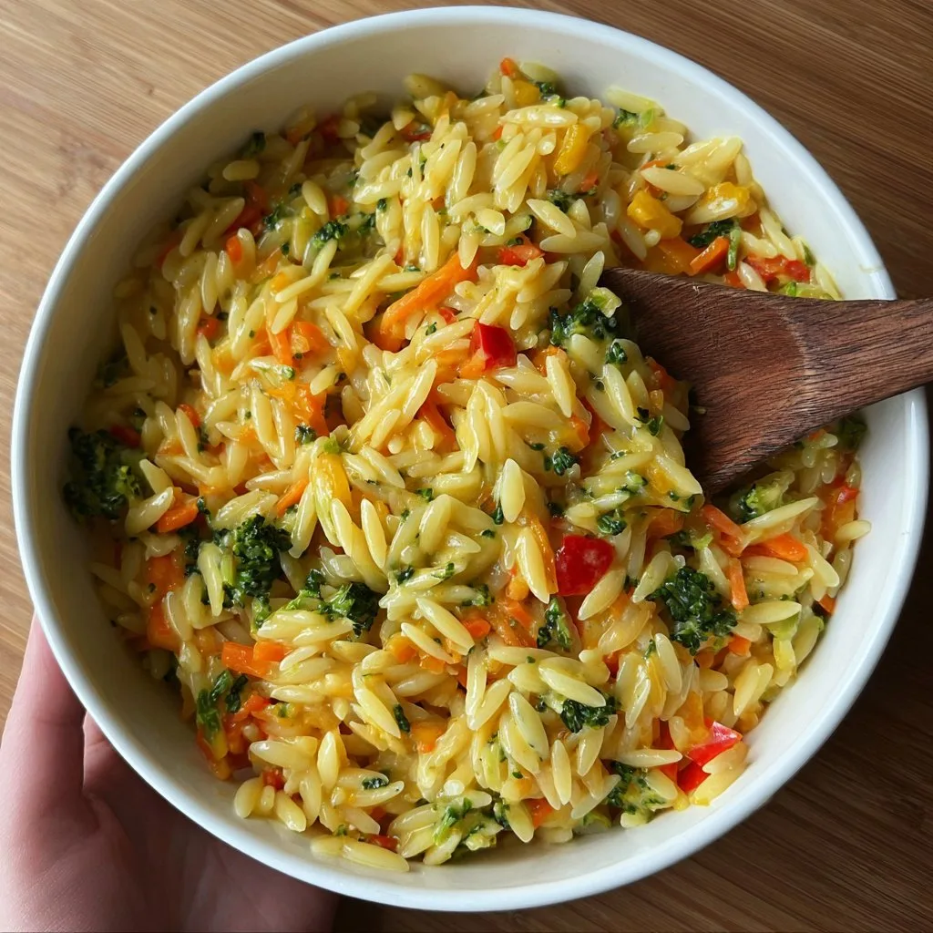 Veggie Orzo
