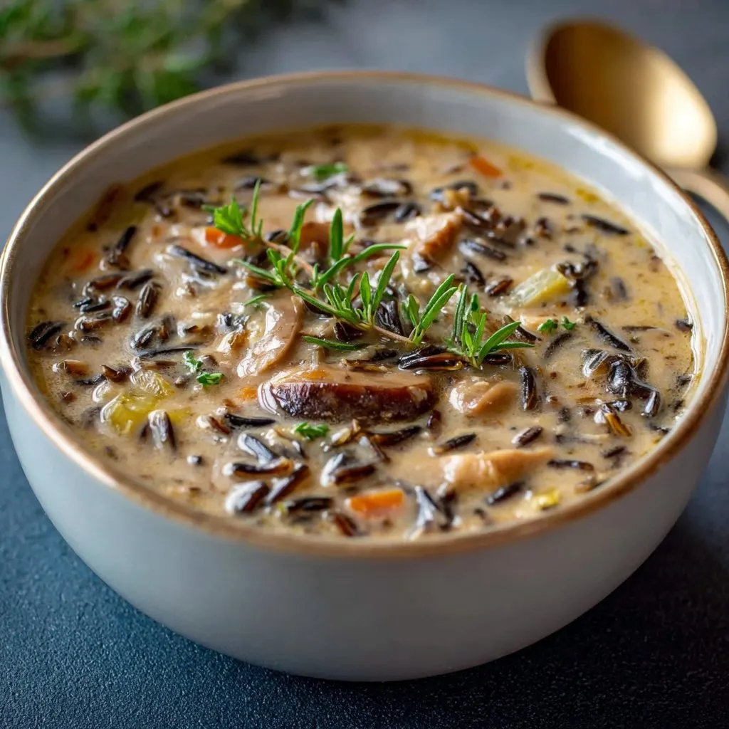 Wild Rice Mushroom Soup Recipe