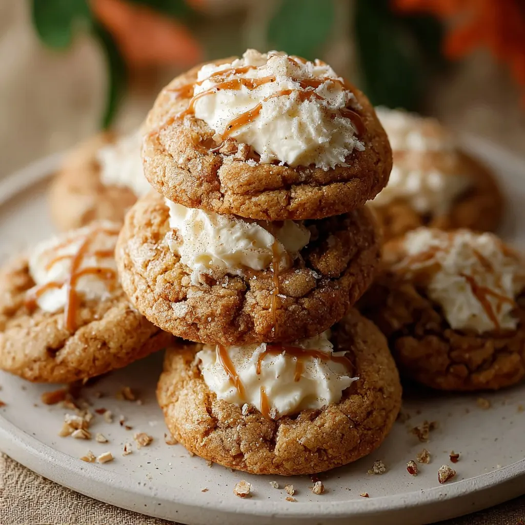 Apple Cider Cheesecake Cookies